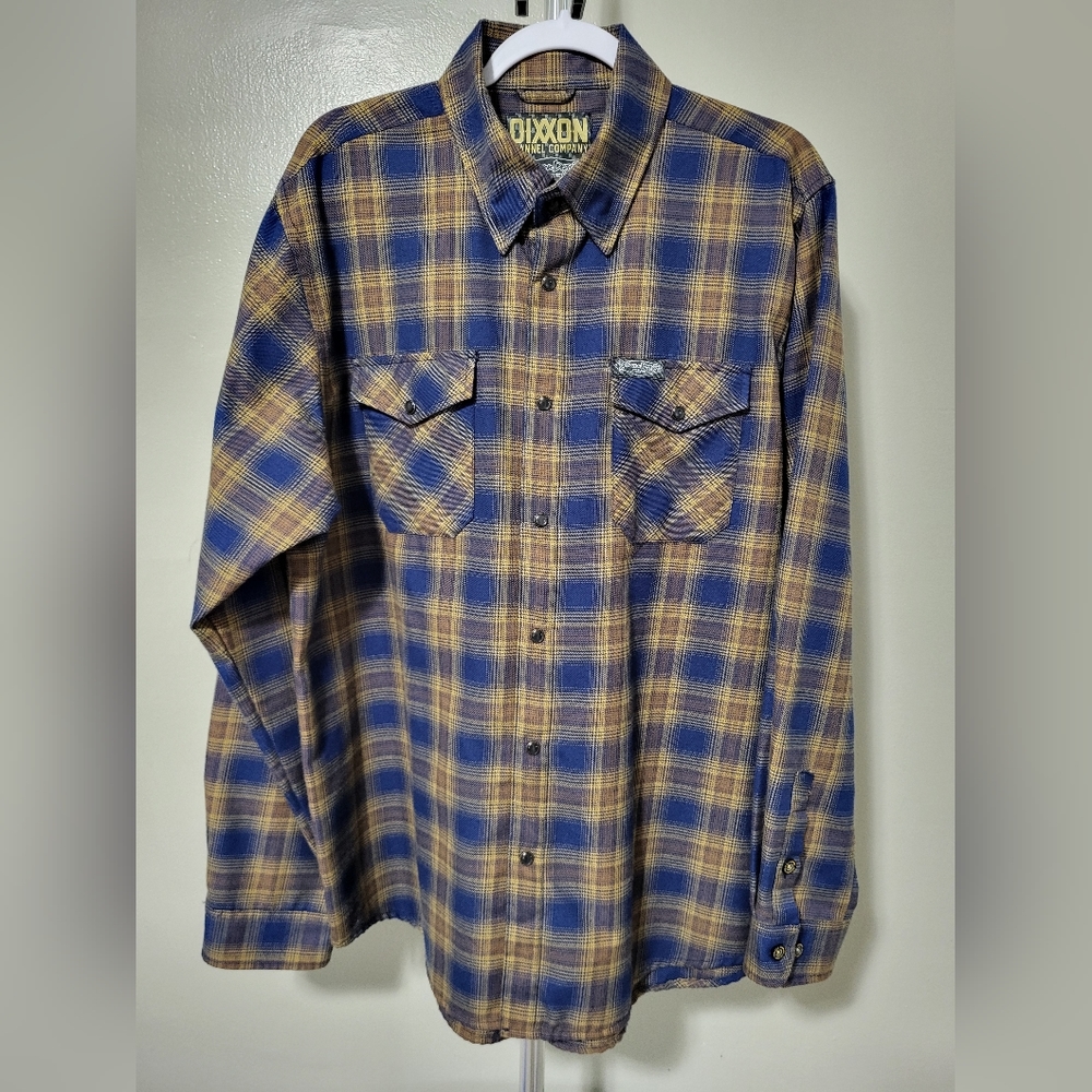 HOFFMAN DESIGNS MEN'S LARGE DIXXON FLANNEL